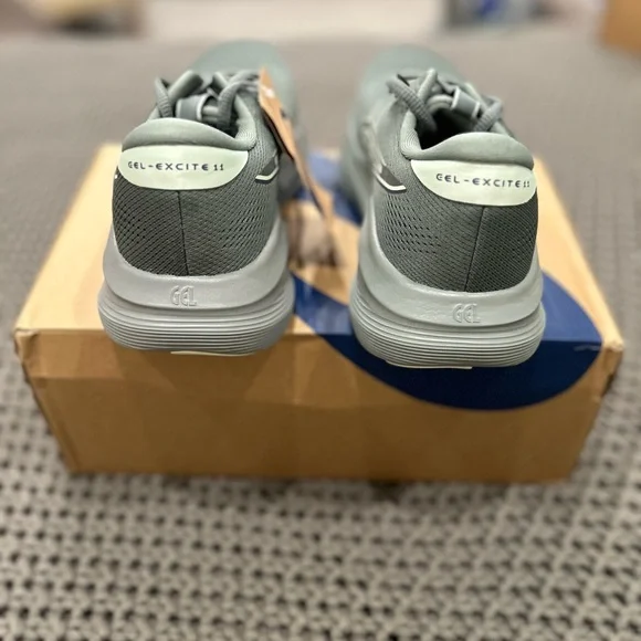 ASICS Women’s GEL-EXCITE 11 Monument Blue-Whisper Green 7.5 - Picture 4 of 7